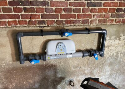 installation de pompe à chaleur piscine