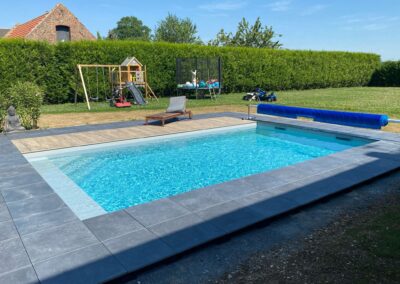 construction de piscine terminé